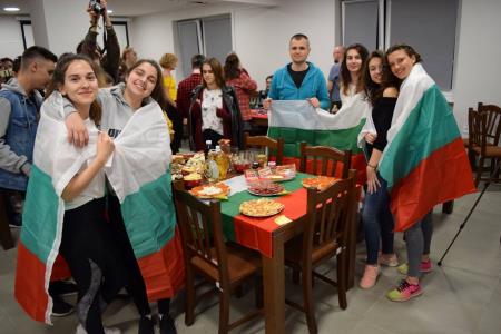 V Peterlougu so bili mladi udeleženci projekta iz programa ERASMUS + 4